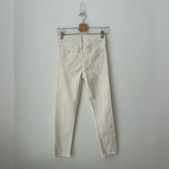 Mother - The Rascal Ankle Snippet in Whipping the Cream - Picture 12 of 15